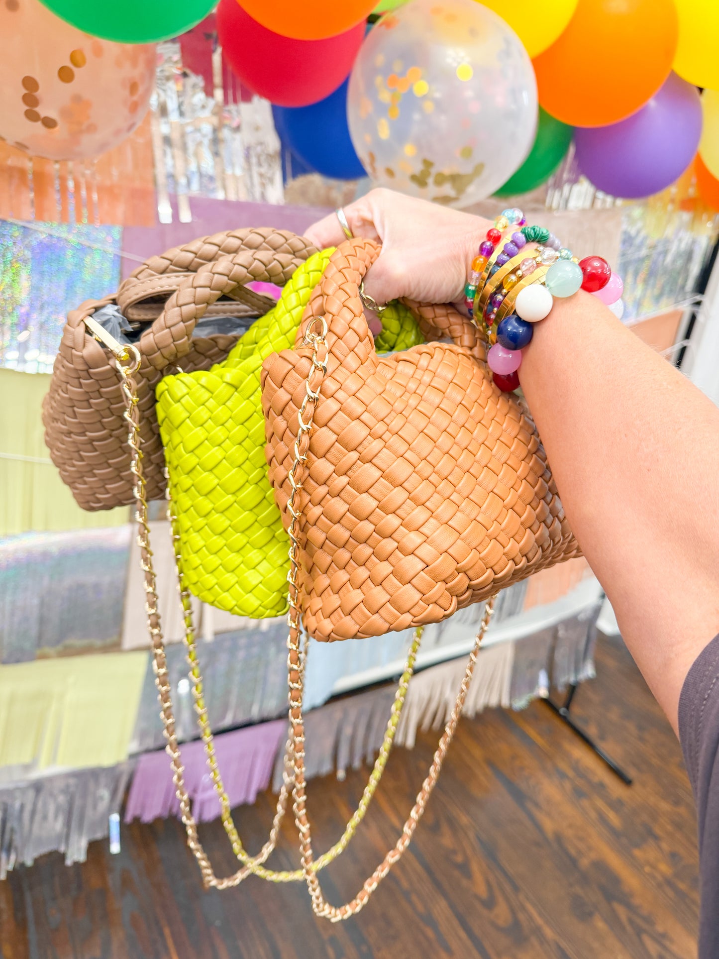 Lily Weaved Crossbody