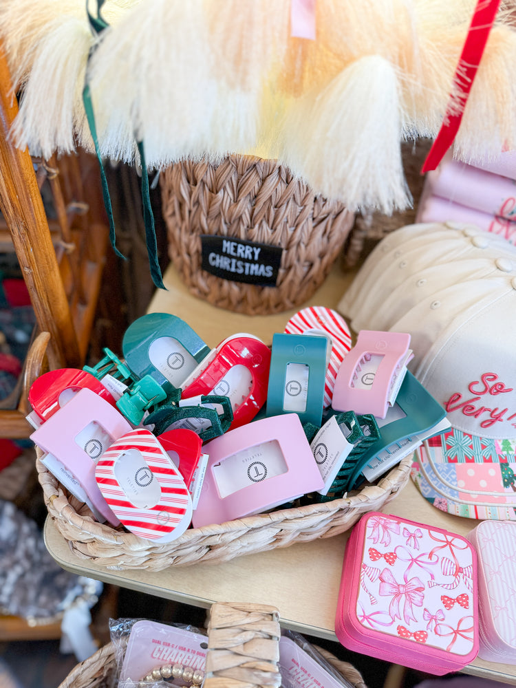 Teleties Flat Hair Clip- Large