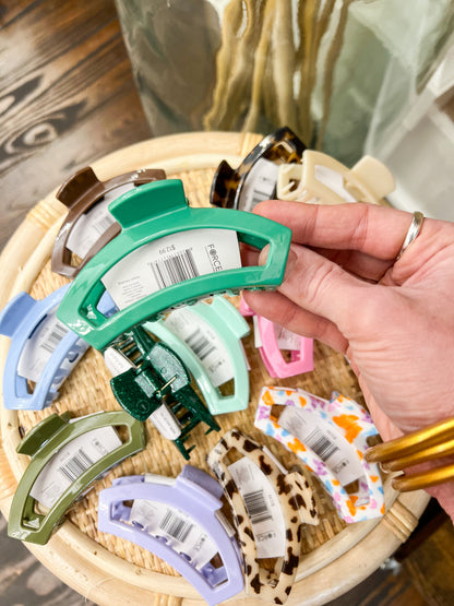 Teleties Open Hair Clip-Medium