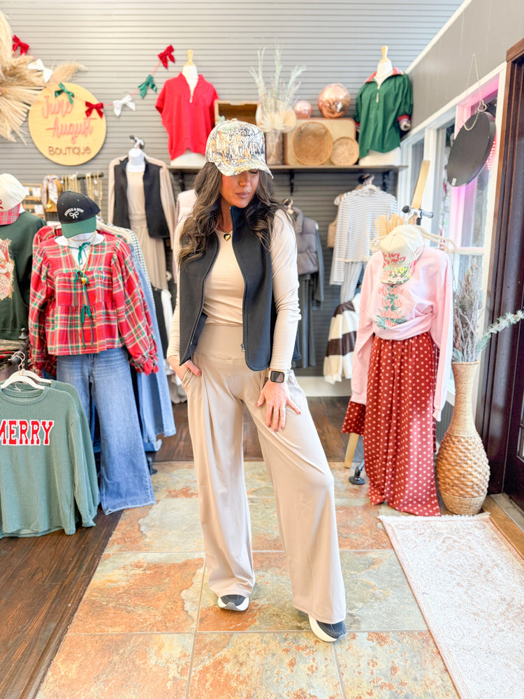 Anthony Active Pants-Light Mocha