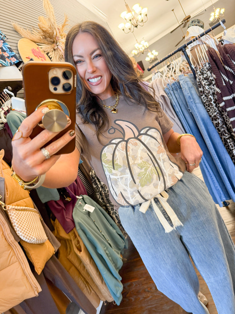 Camo Pumpkin T-Shirt