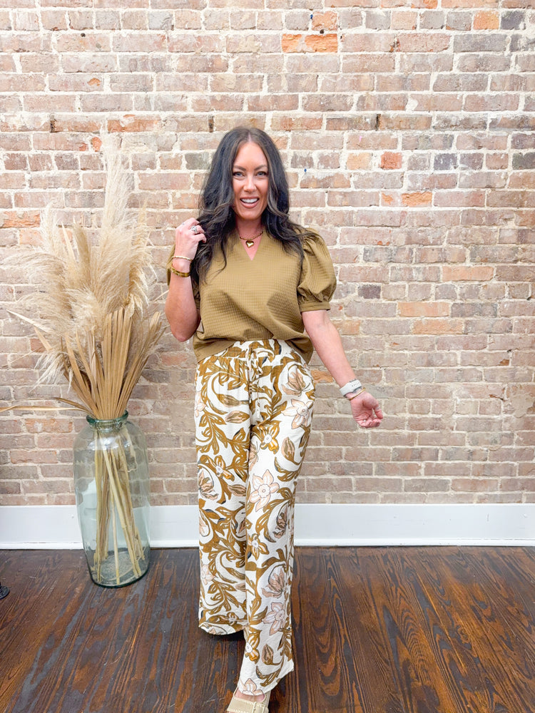 Kirty Wide Leg Pants