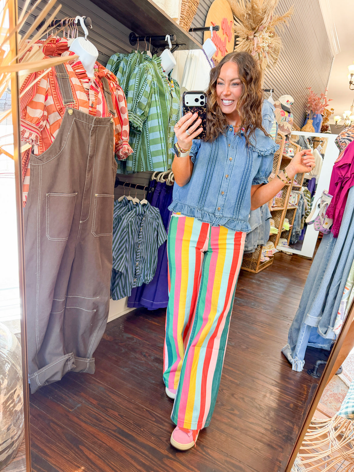 Harley Striped Jeans