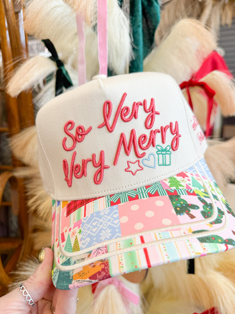 So Very Merry Patchwork Hat
