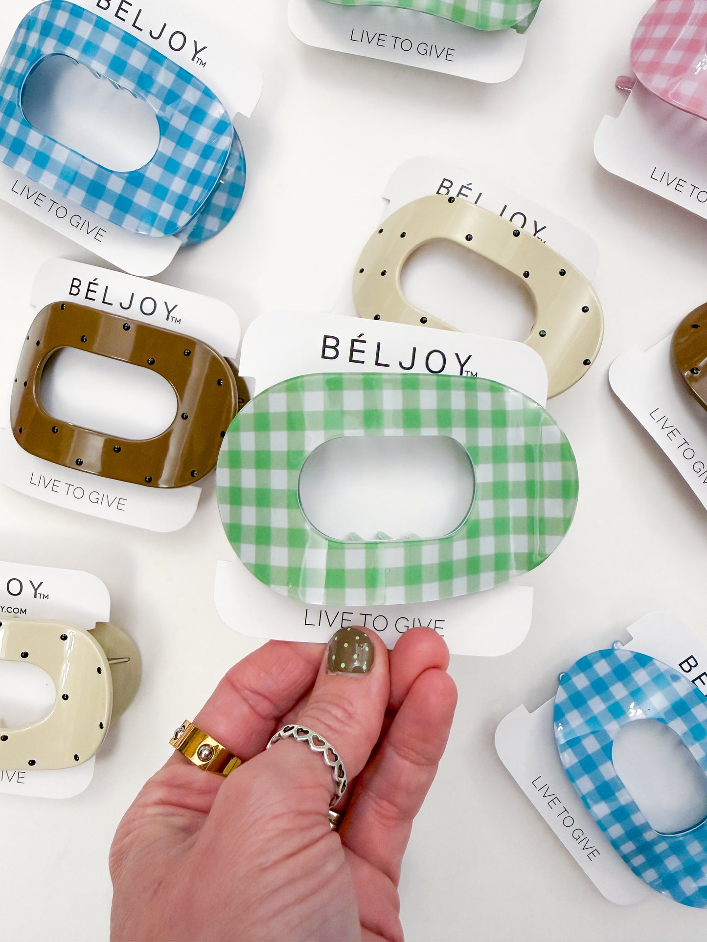 BelJoy Flat Hair Clips