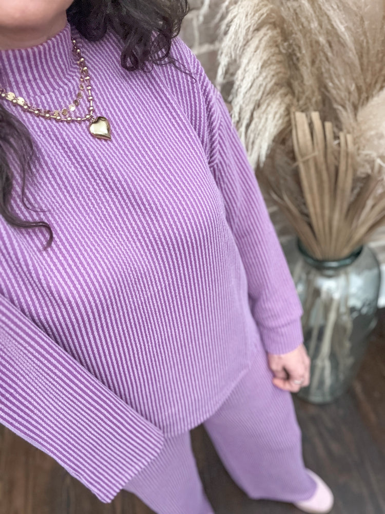 Nat Ribbed Set