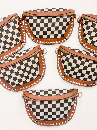 Checkered Bum Bag