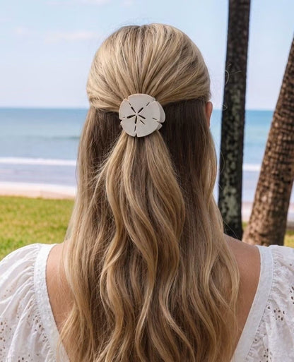 Teleties Sand Dollar Flat Clip-Tiny