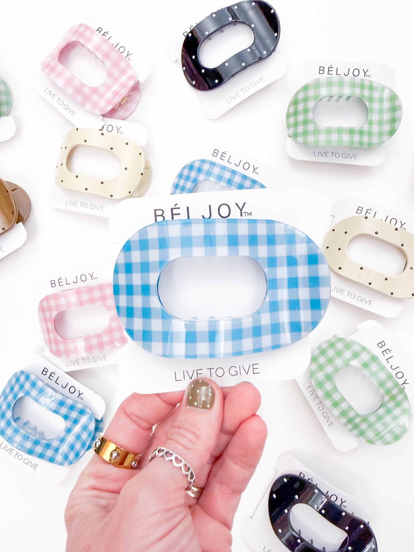 BelJoy Flat Hair Clips