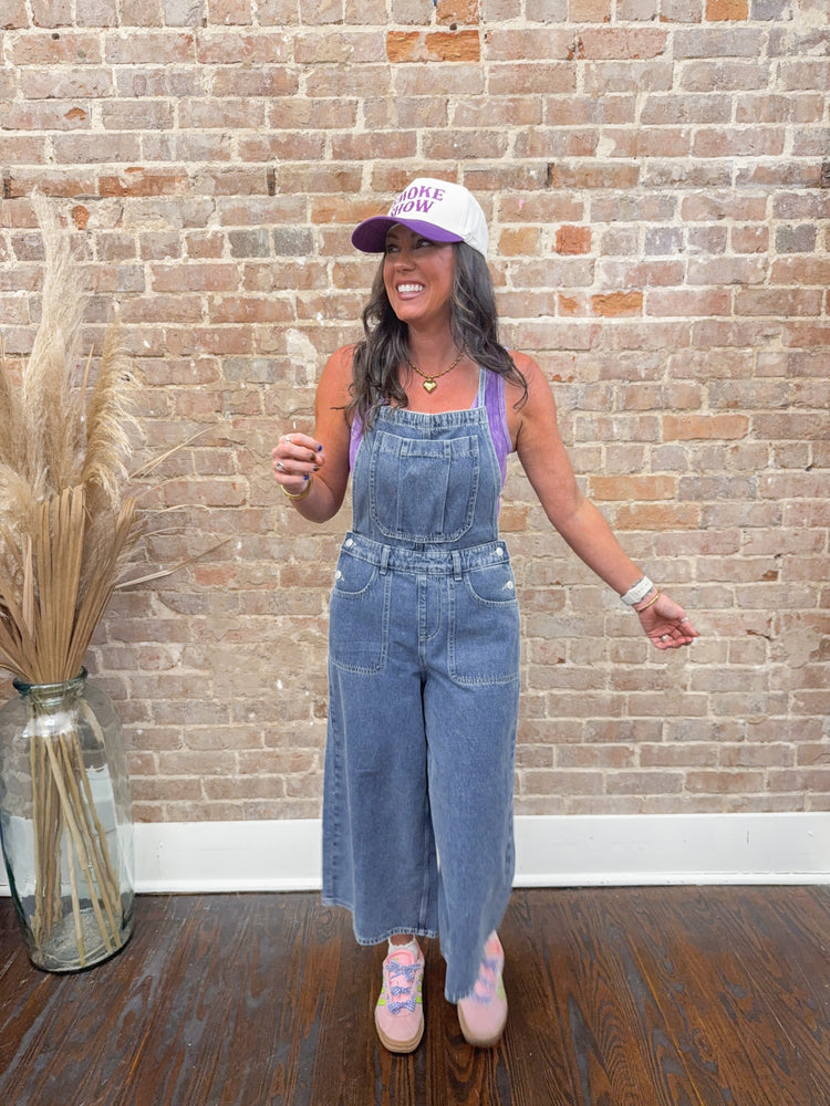 Fuller Wide Leg Overalls