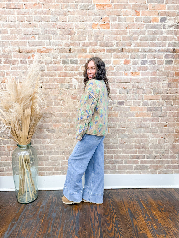 Everlynn Sherpa Jacket-Mocha