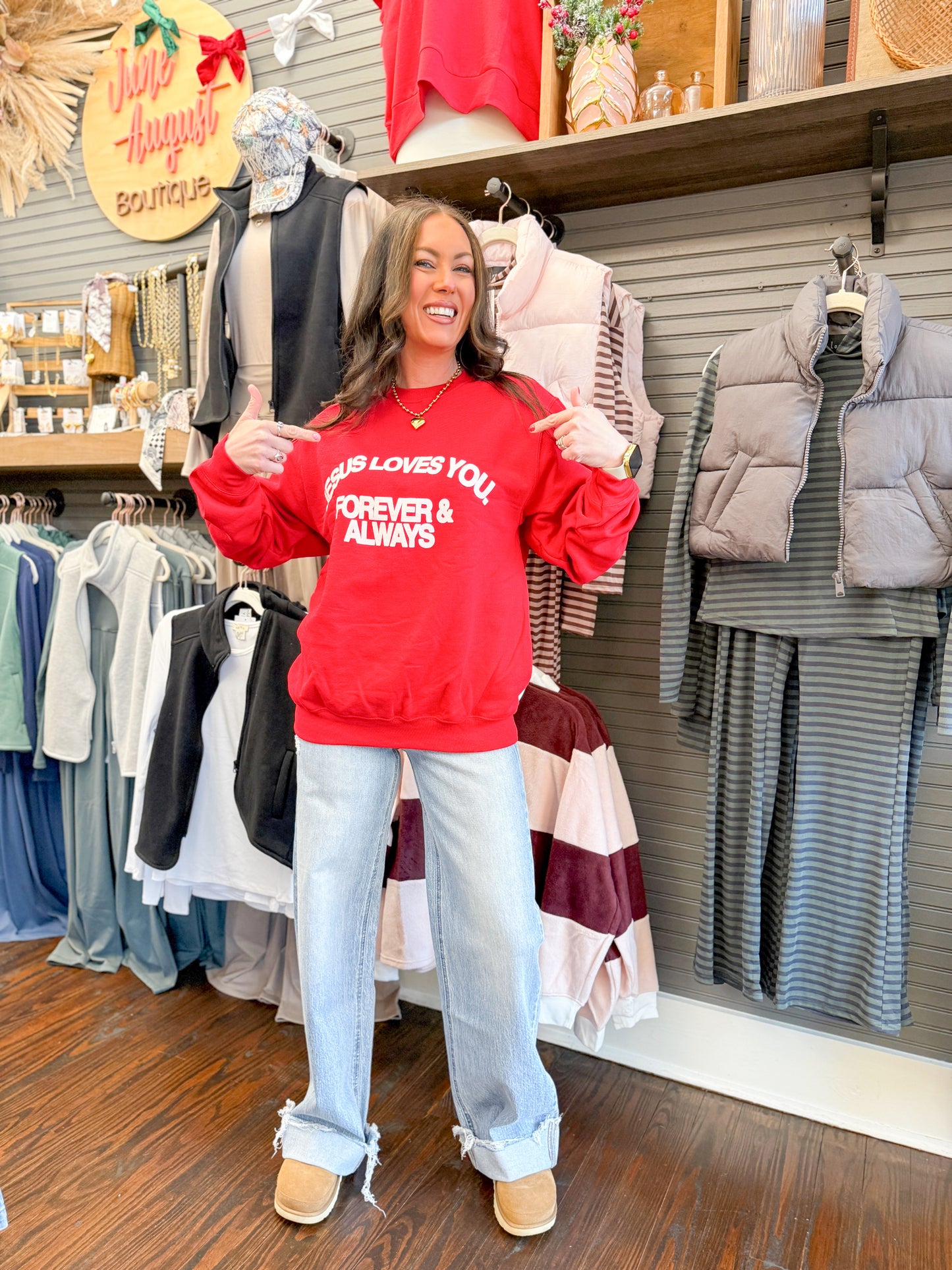 Brady Cuffed Baggy Jeans