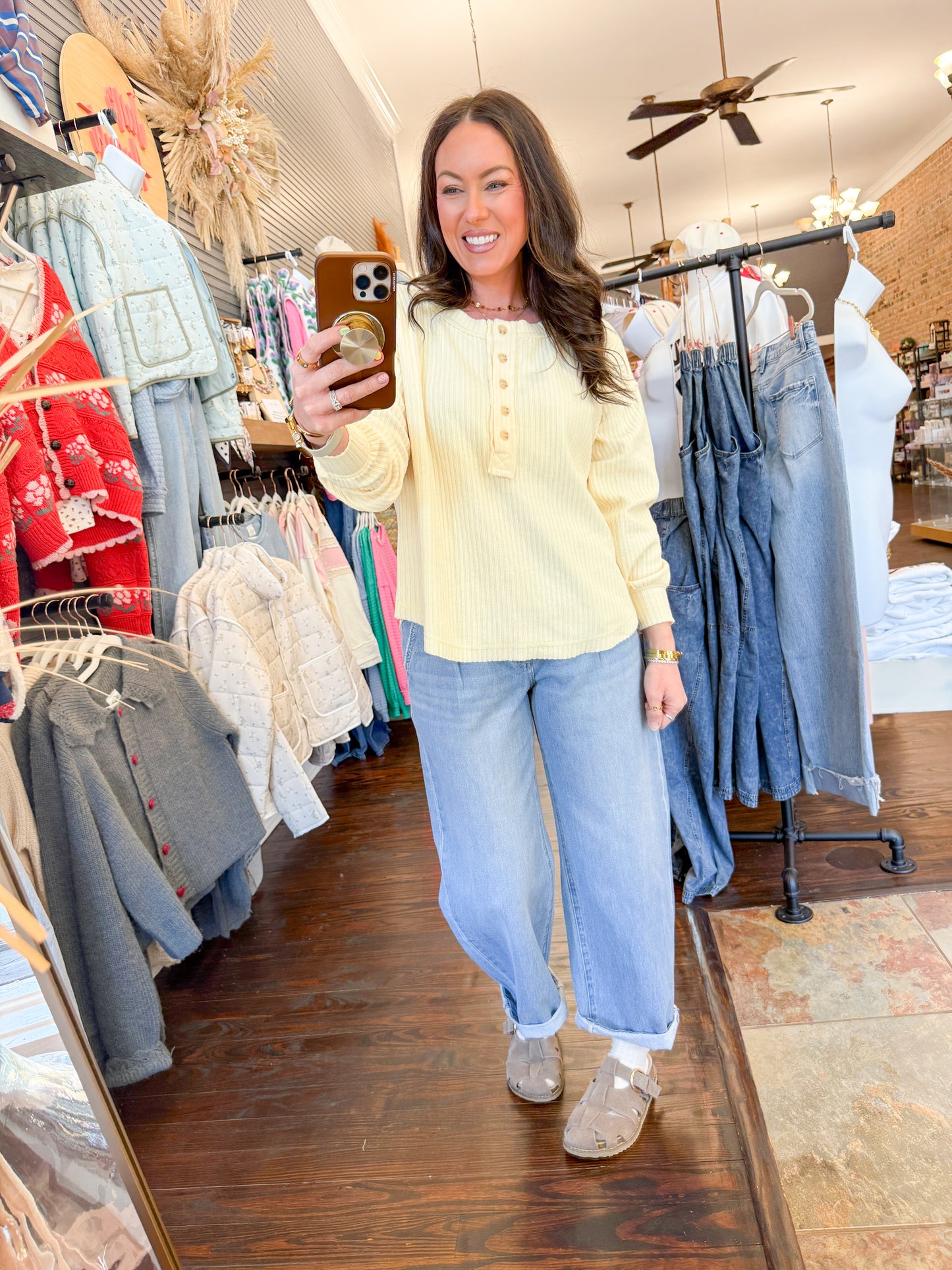 Cash Barrel Leg Jeans