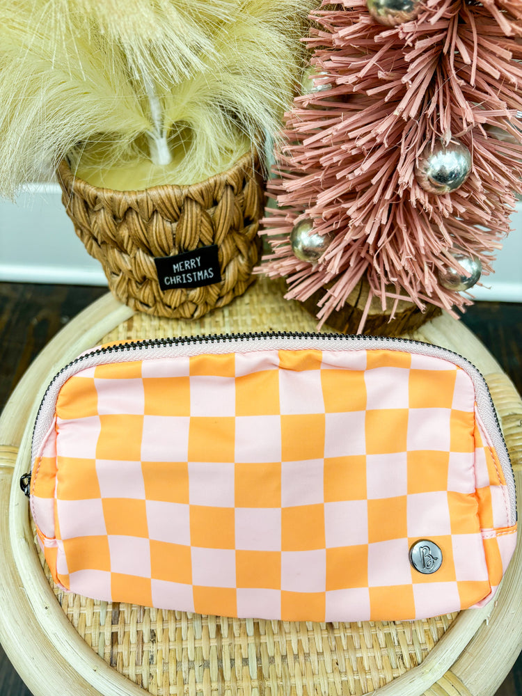 Checkered Bum Bags