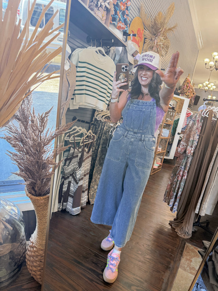 Fuller Wide Leg Overalls