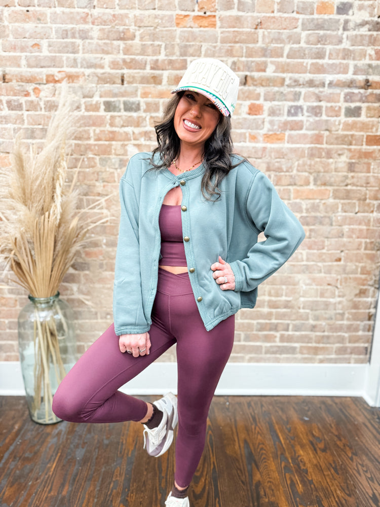 Lyla Gold Button Cardigan