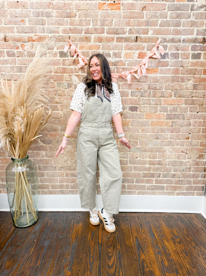 Benson Wide Leg Overalls