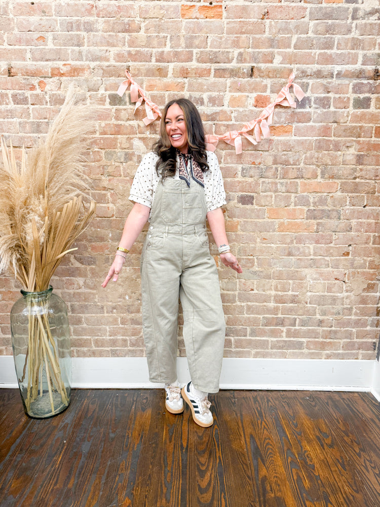 Benson Wide Leg Overalls