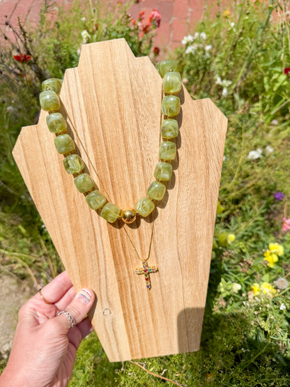 Non Tarnish Chunky Beaded Necklaces