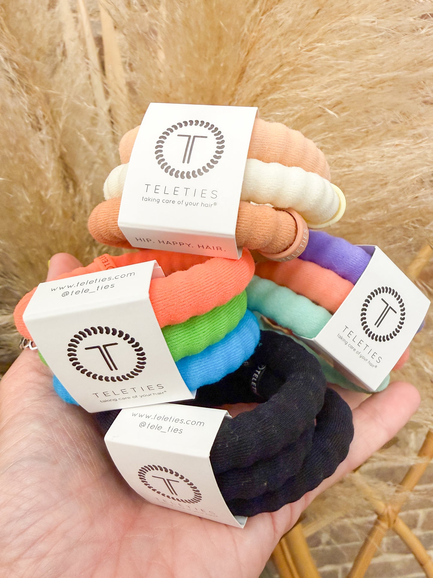 Teleties Nylon Hair Ties-Large