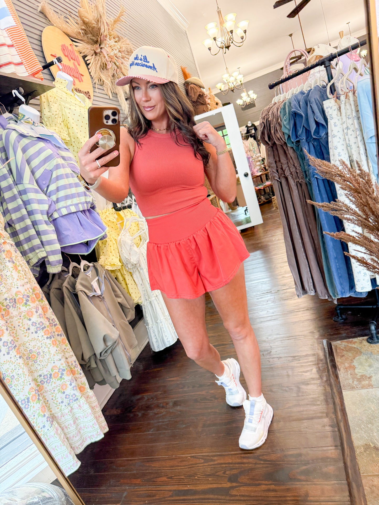 Breezy Sporty Set-Red