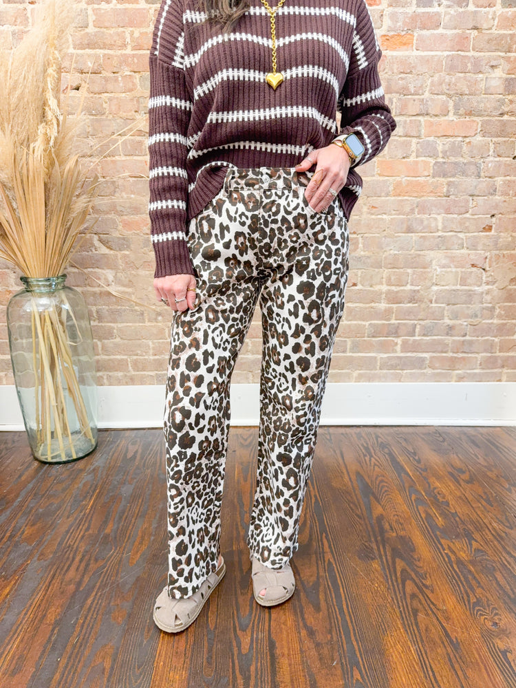 Chandler Cheetah Jeans