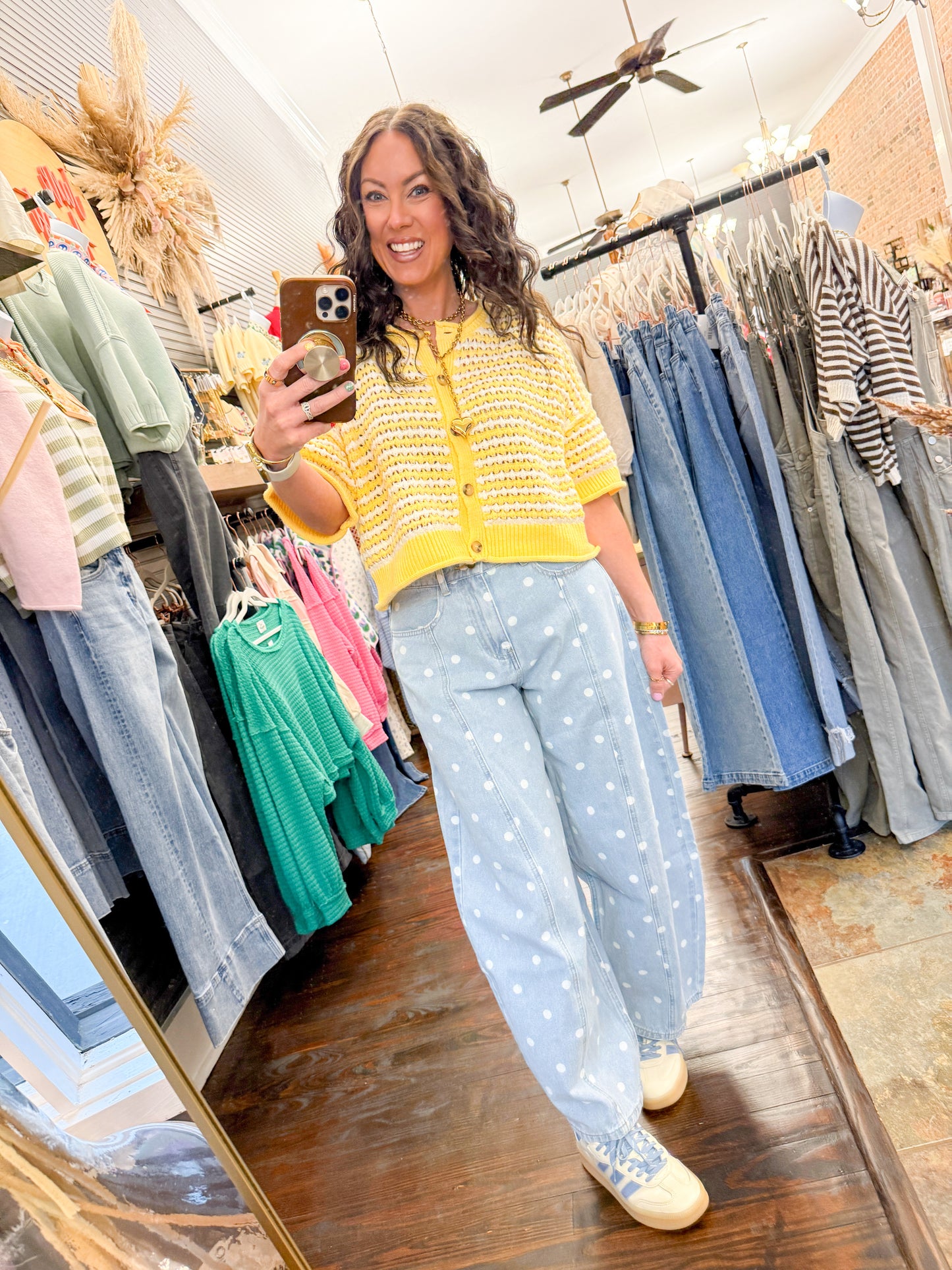 Brynlee Crochet Top-Butter Yellow