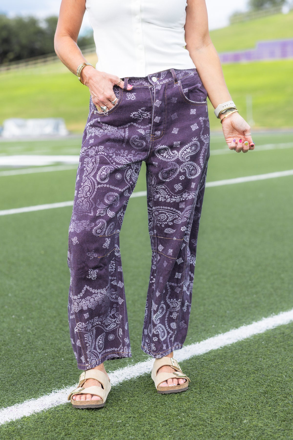 Jack Bandana Print Jeans
