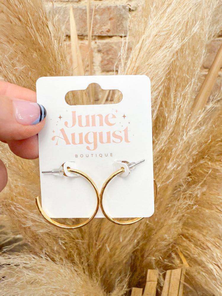 Non Tarnish Hoop Earrings
