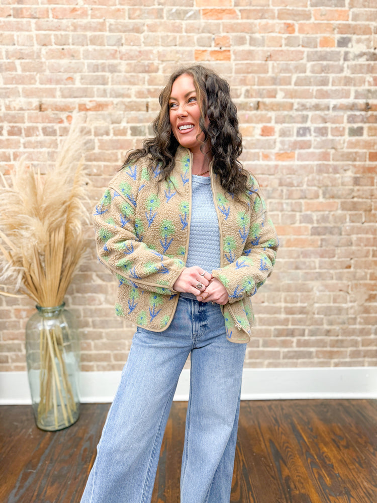 Everlynn Sherpa Jacket-Mocha