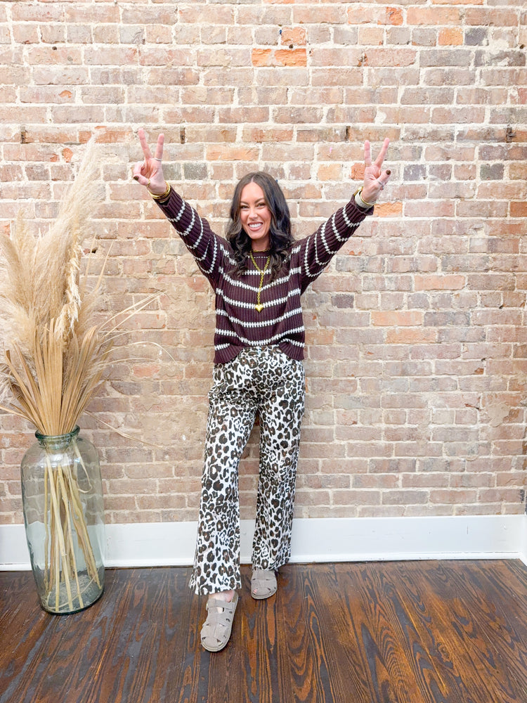 Chandler Cheetah Jeans