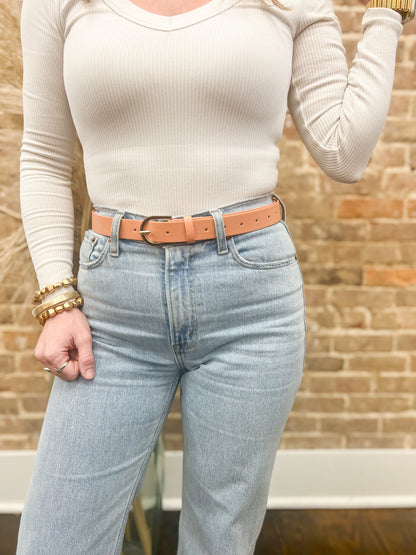 Horseshoe Buckle Belt