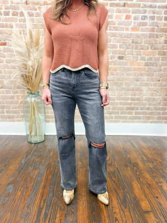 Grayson Wide Leg Jeans