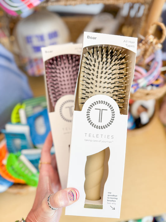 Teleties Hair Brushes-Boar