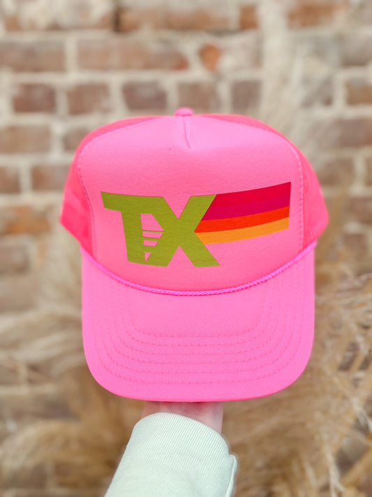 TXiator Trucker Hat-Pink