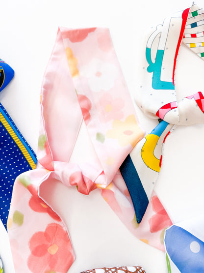 Multi Color Neck Scarves/Twilly's