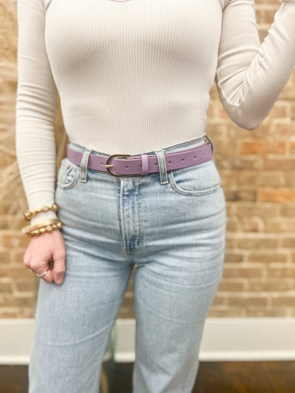 Horseshoe Buckle Belt