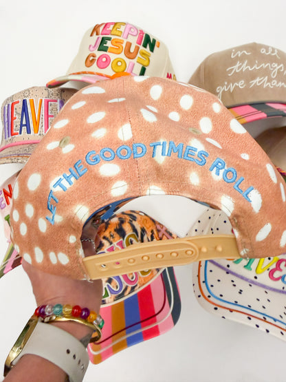 Good Day Fawn/Leopard Hat