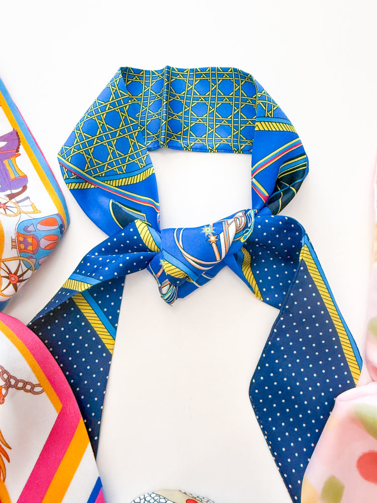 Multi Color Neck Scarves/Twilly's