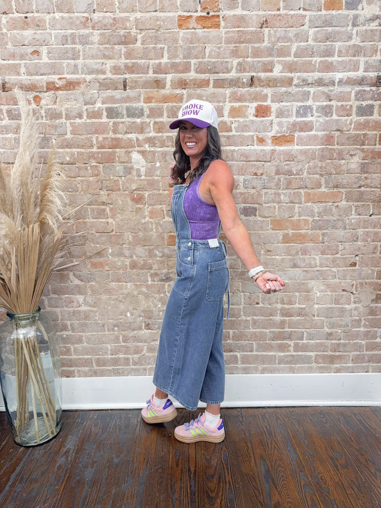 Fuller Wide Leg Overalls