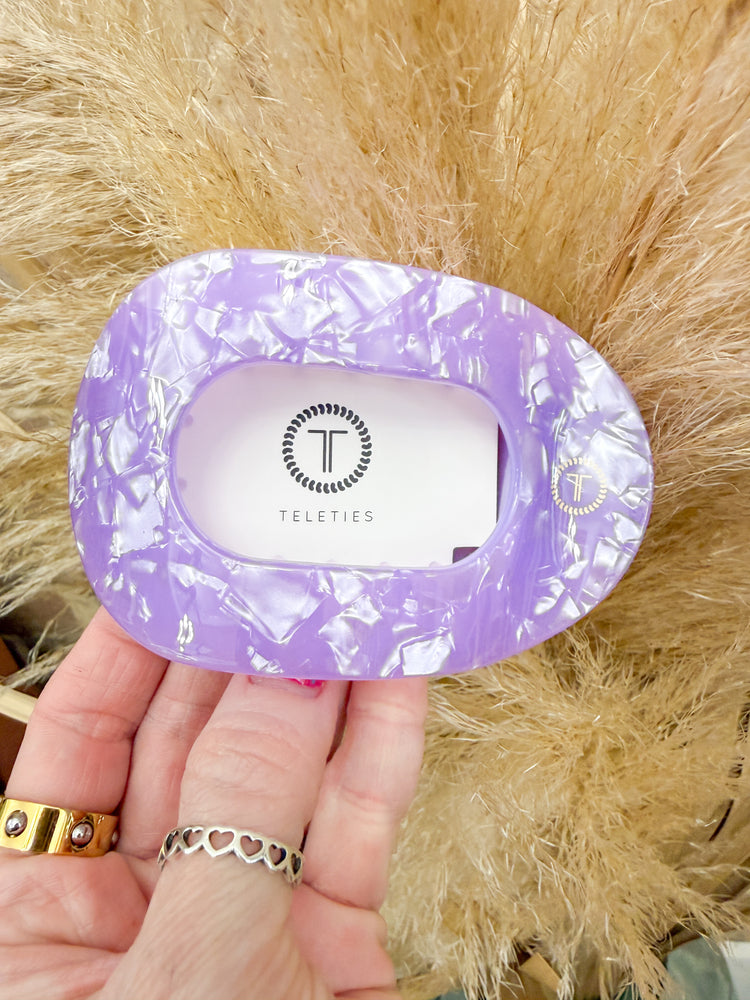 Teleties Flat Hair Clip- Large
