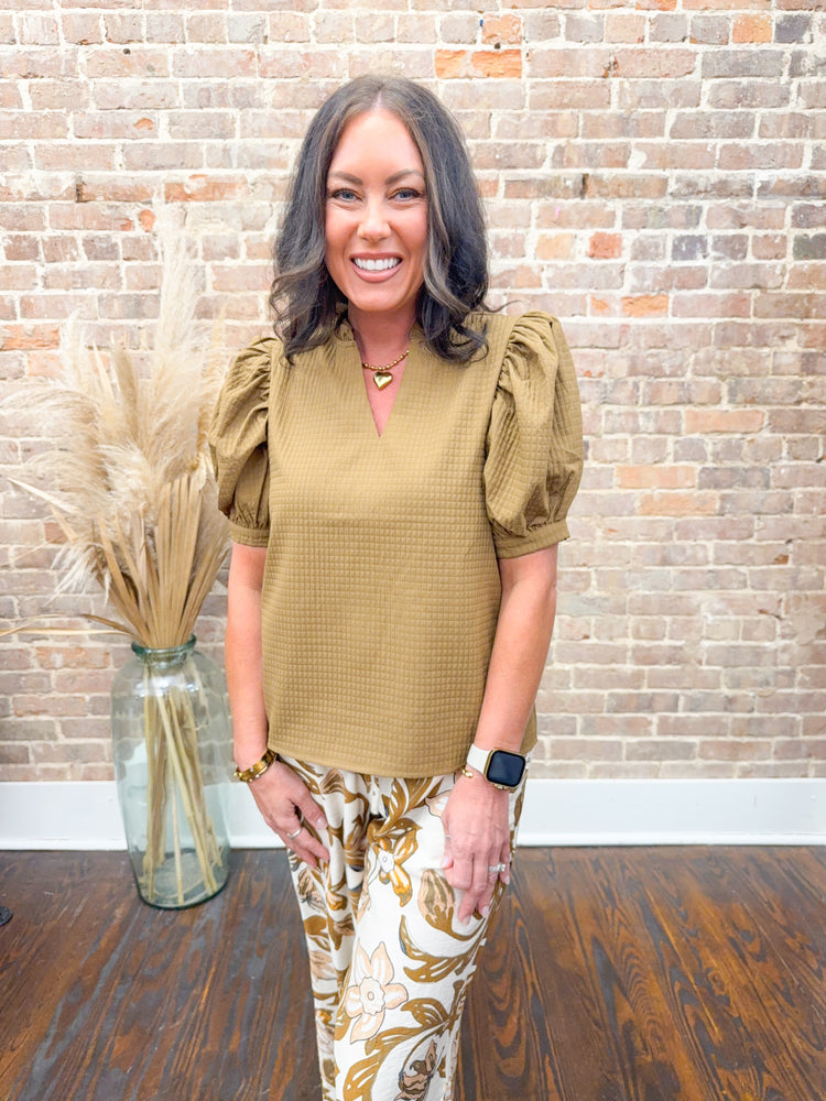 Shawna Puff Sleeve Top