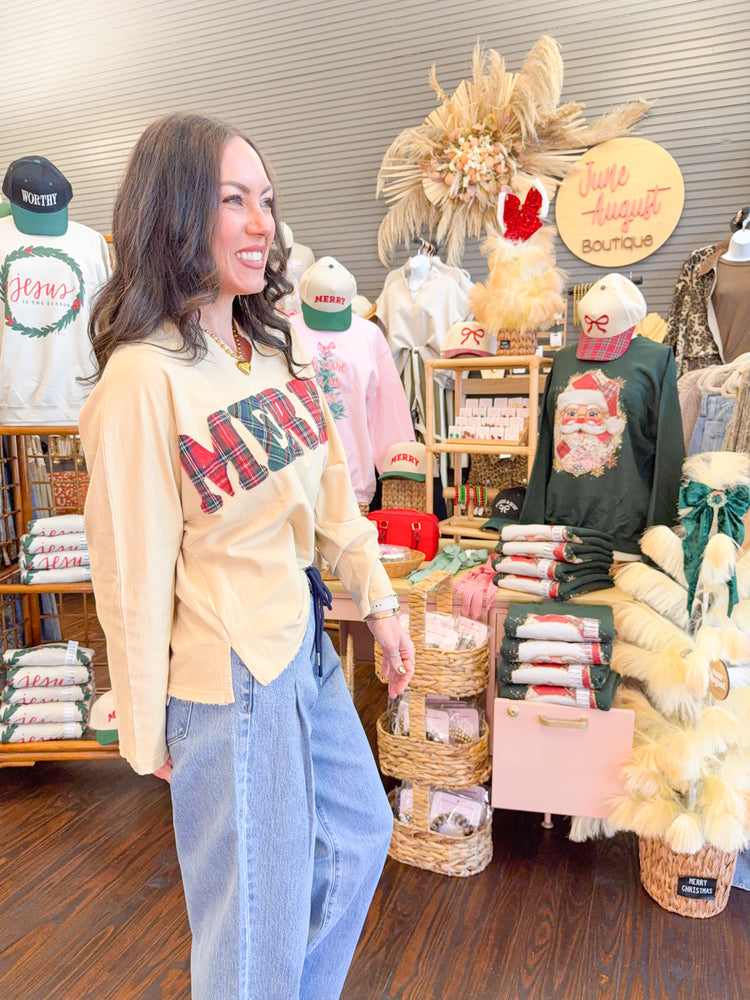 Merry Quilted Patch Top