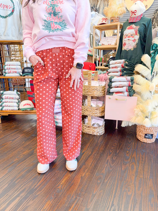 Nick Polka Dot Pants