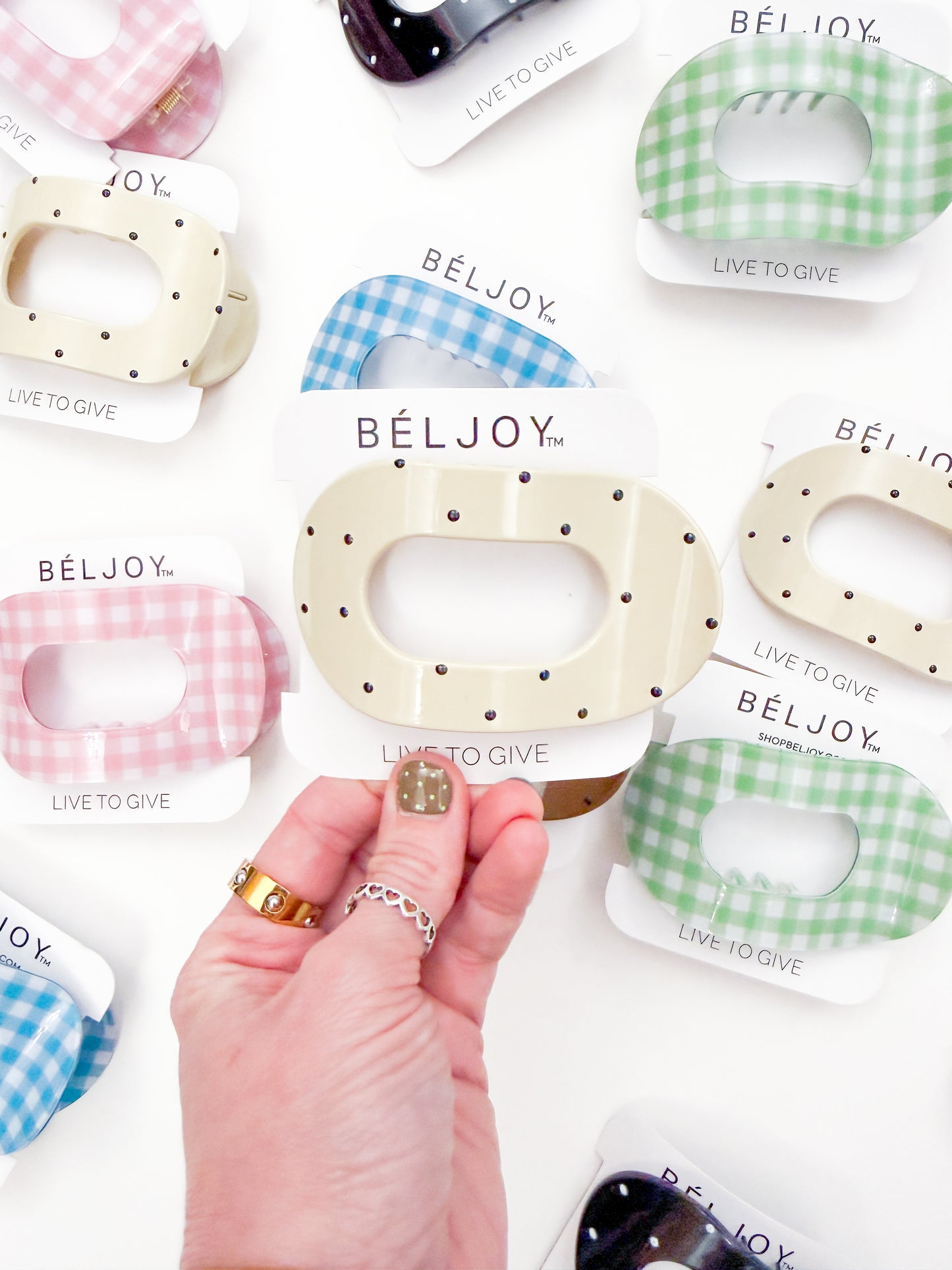 BelJoy Flat Hair Clips