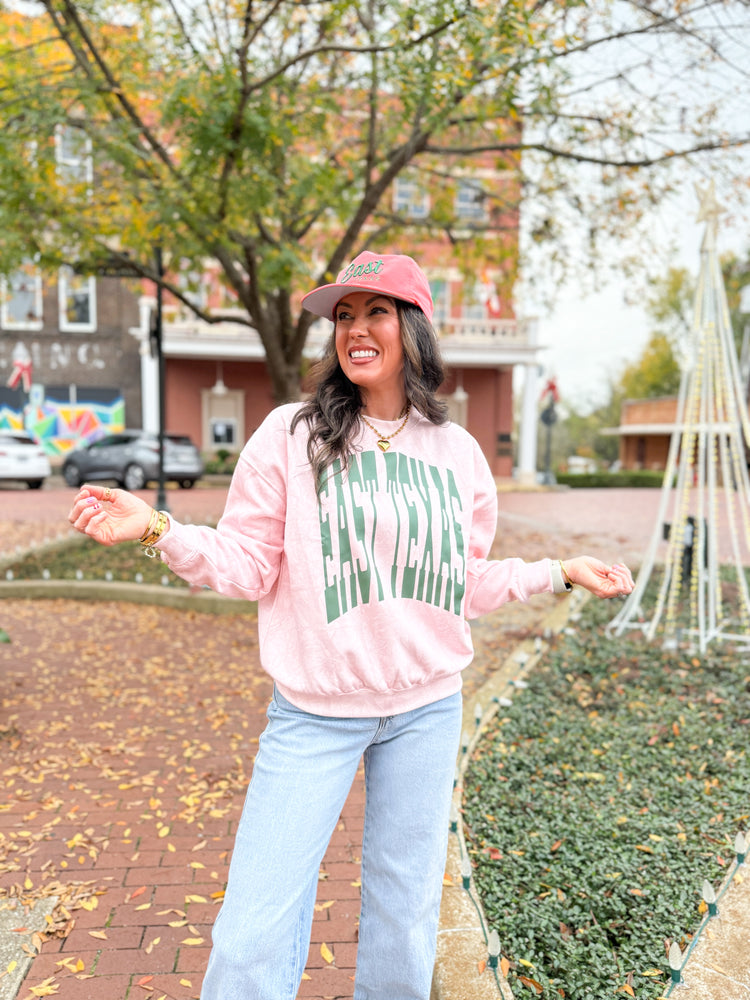 East Texas Pink Camo Sweatshirt