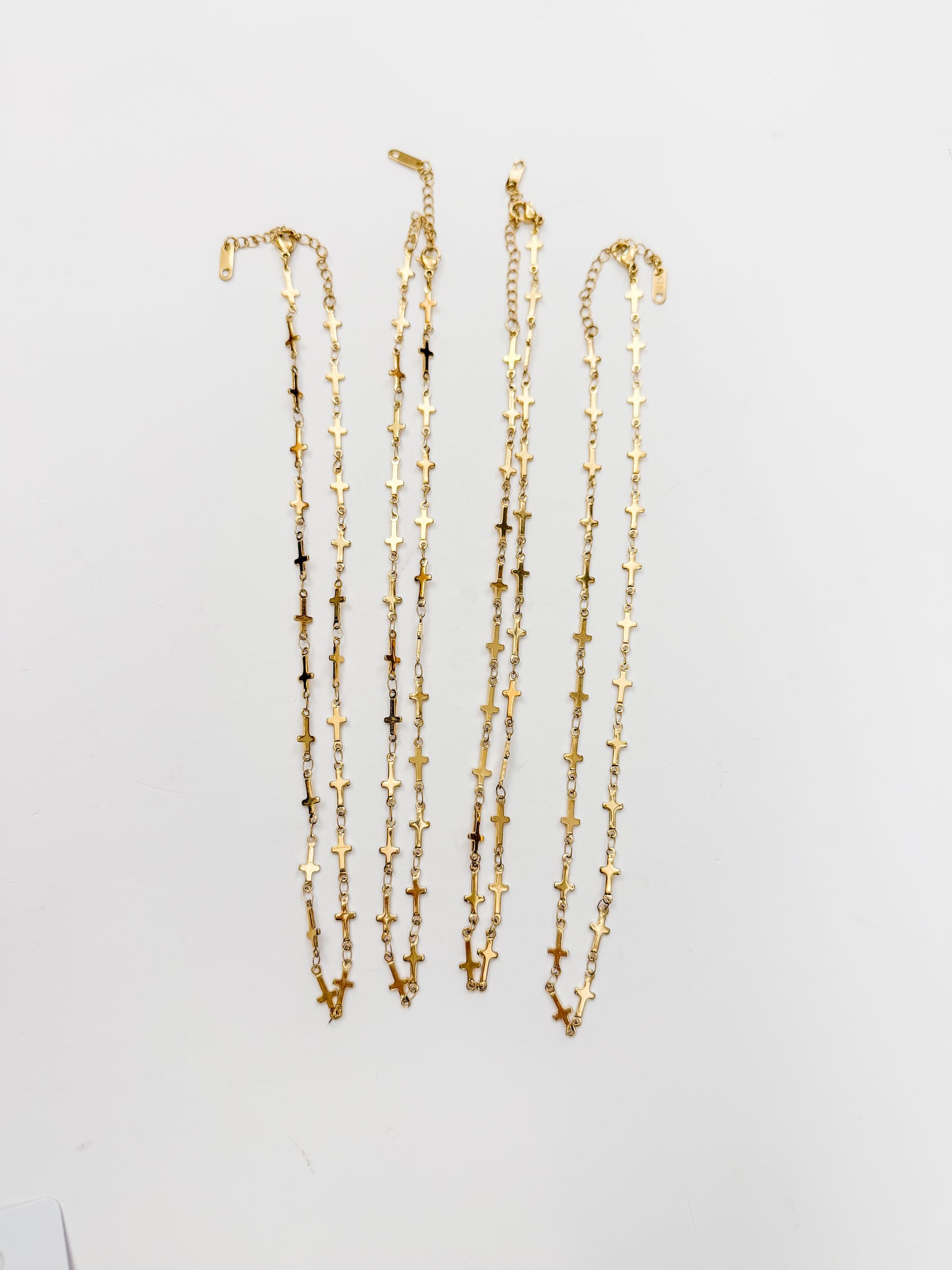 Non-Tarnish Cross Choker