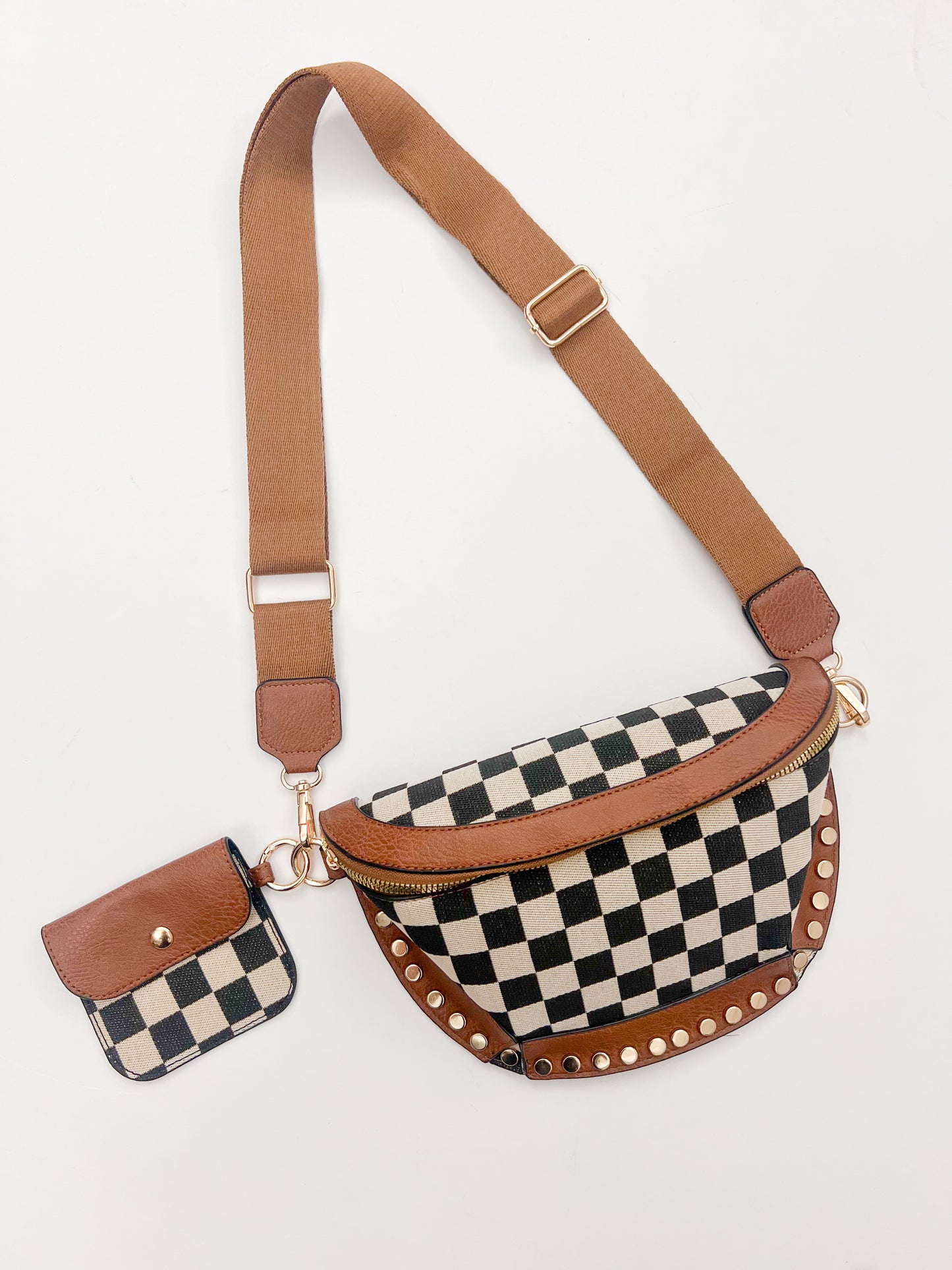 Checkered Bum Bag