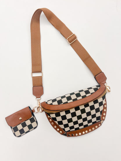 Checkered Bum Bag
