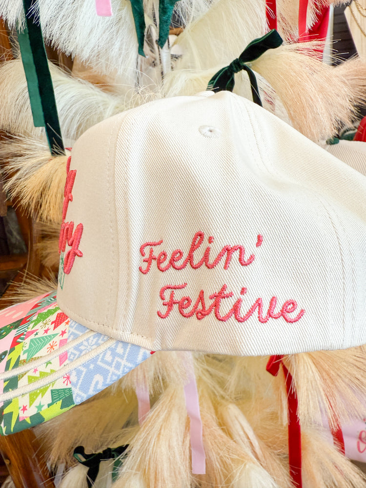 So Very Merry Patchwork Hat